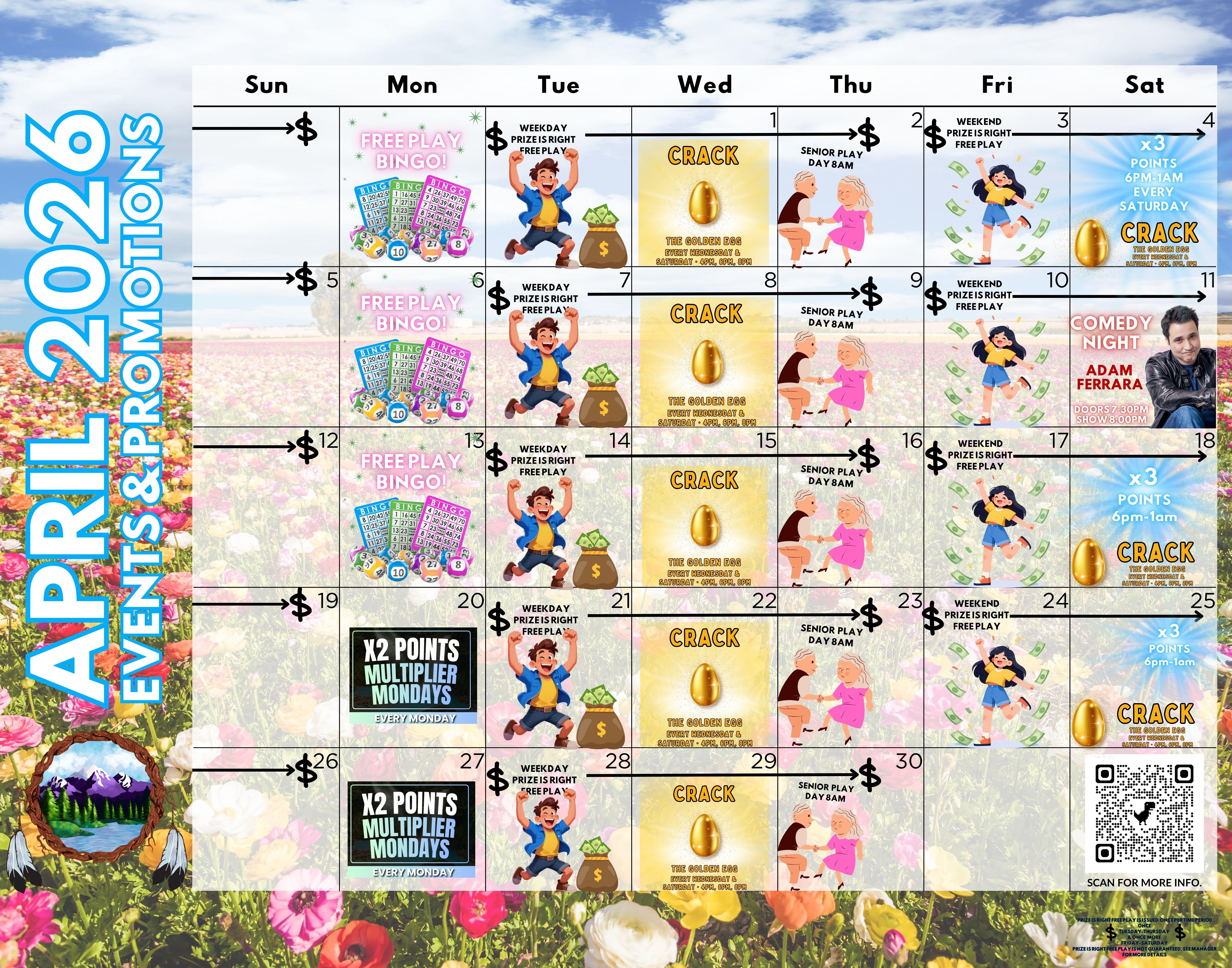 📅 April Calendar