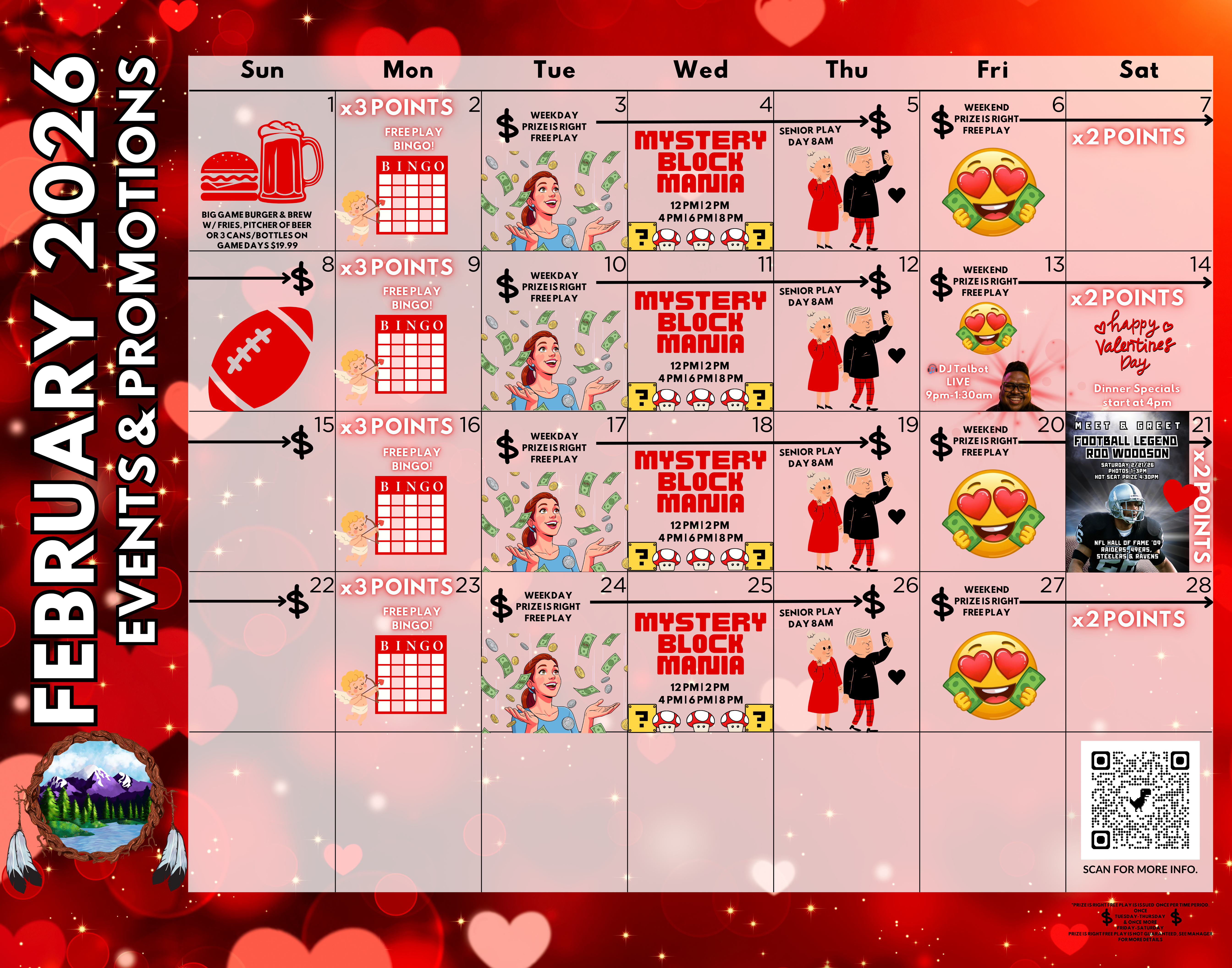 📅 February Calendar