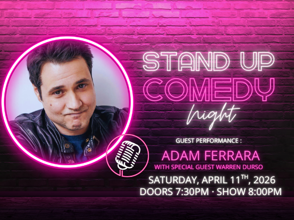 Adam Ferrara Comedy Night at Diamond Mountain Casino & Hotel
